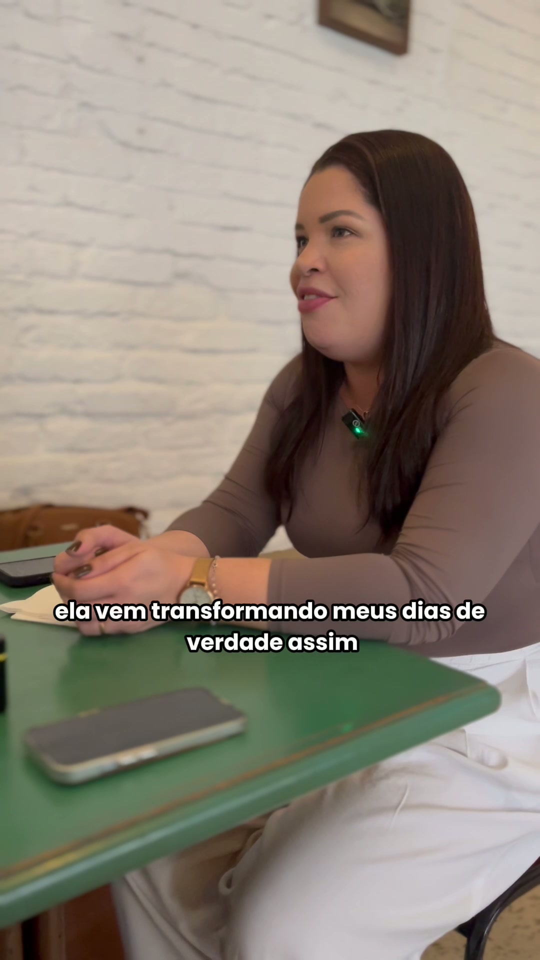 Depoimento em vídeo de Fernanda Borba