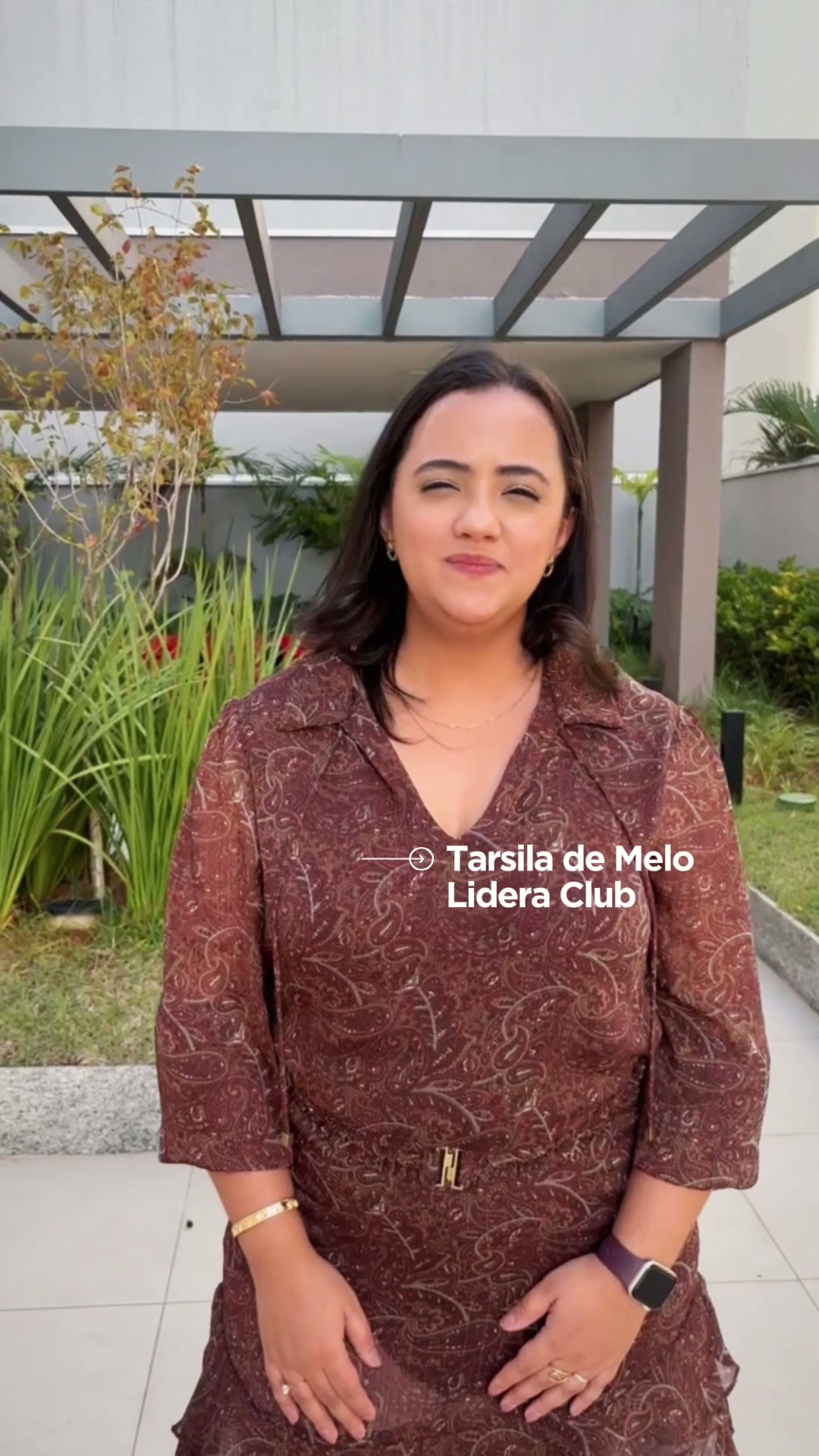 Depoimento em vídeo de Tarsila de Melo